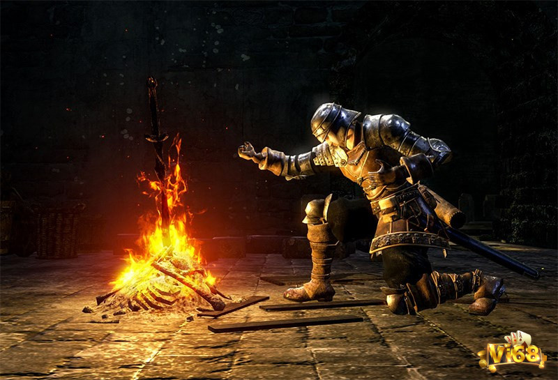 Game Dark Souls có lối chơi hành động nhập vai với các màn chiến đấu đẹp mắt