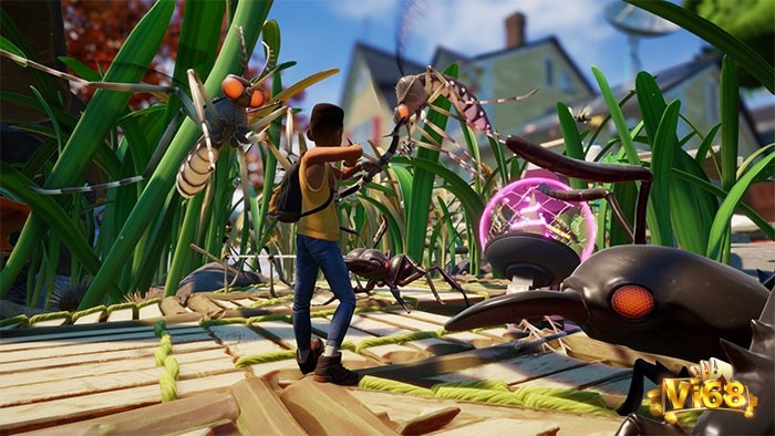 Bản đồ chính trong game là một khu vườn rộng lớn với nhiều điều mới lạ