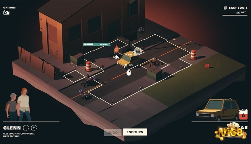 Game Overland sử dụng hệ thống chiến thuật theo lượt