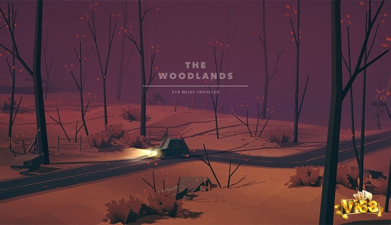 Game Overland sở hữu phong cách nghệ thuật tối giản nhưng vẫn rất ấn tượng