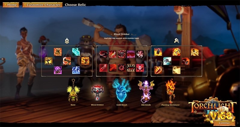 Game cho phép người chơi chế tạo và nâng cấp trang bị