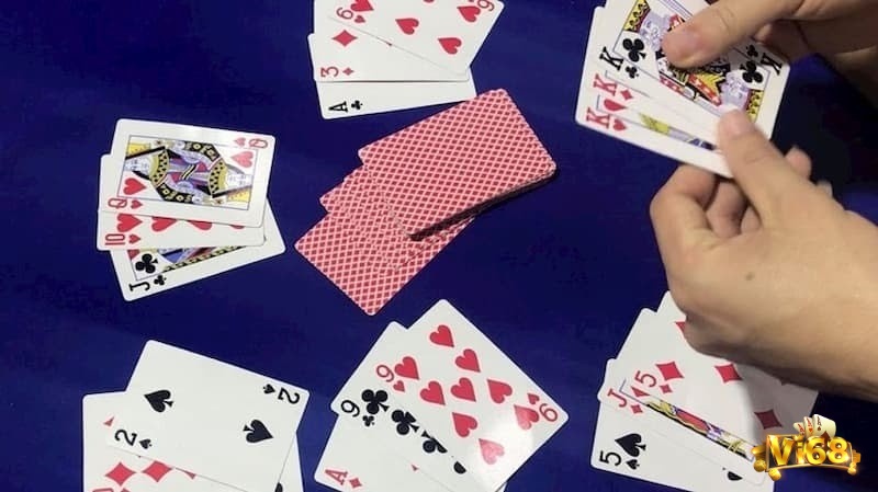 Quy định về chia bài liêng trong một ván