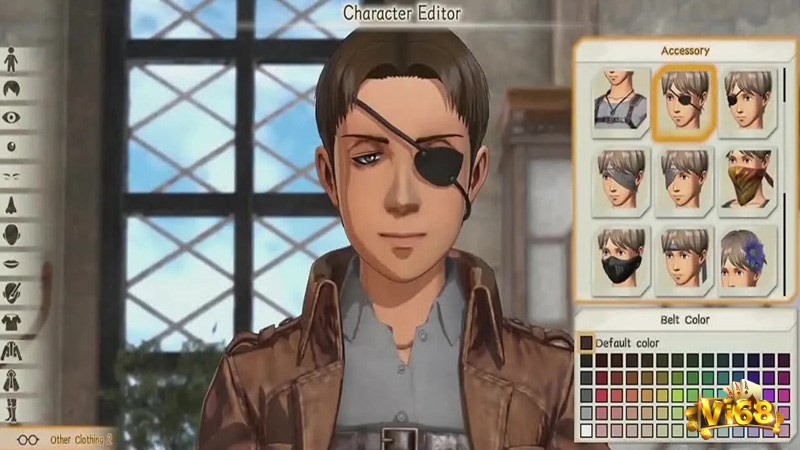 Game Attack on Titan 2 cho phép người chơi tạo và tùy chỉnh nhân vật theo ý thích
