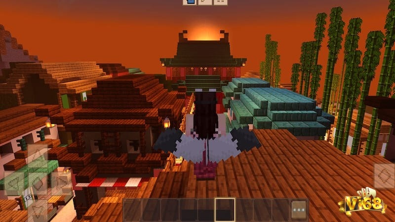 Game Crafting and Building sở hữu đồ họa khối vuông đặc trưng