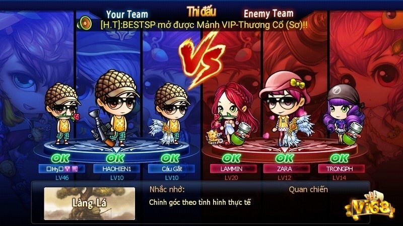 Người chơi có thể lựa chọn từ nhiều nhân vật gà với phong cách thiết kế chibi đáng yêu
