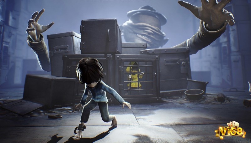 Game Little Nightmares là không tập trung vào chiến đấu mà chủ yếu là lẩn tránh và sinh tồn