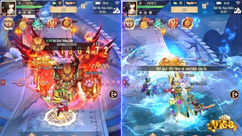 Game Long Chiến Truyền Kỳ xây dựng một bối cảnh tiên hiệp đậm chất huyền ảo