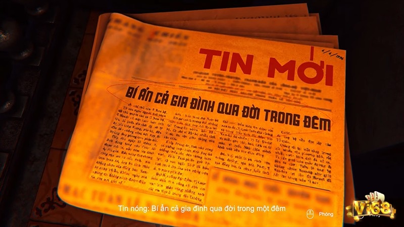 Câu chuyện gợi lên sự kỳ bí và ám ảnh, đòi hỏi người chơi phải tinh mắt và sắc bén để giải mã