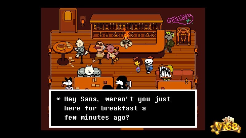 Game Undertale gây ấn tượng với phong cách đồ họa pixel đơn giản nhưng đầy tinh tế
