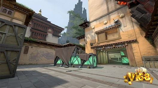 Game Valorant sở hữu phong cách đồ họa hiện đại, tối giản nhưng vẫn sắc nét