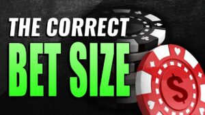 Bet Size Poker là gì? Cách chọn kích thước cược chuẩn