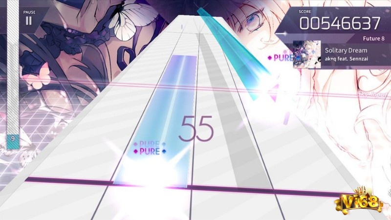 Game Arcaea có lối chơi âm nhạc thuộc thể loại rhythm hấp dẫn