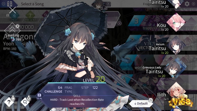 Arcaea xây dựng mỗi nhân vật sẽ có những kỹ năng cũng như thuộc tính đặc biệt cho riêng mình