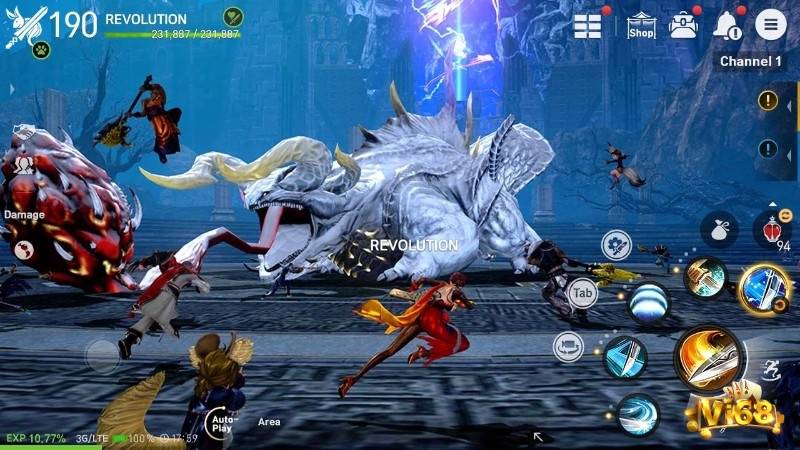 Hệ thống chiến đấu nổi bật của Blade & Soul với cơ chế combo đa dạng và phong phú