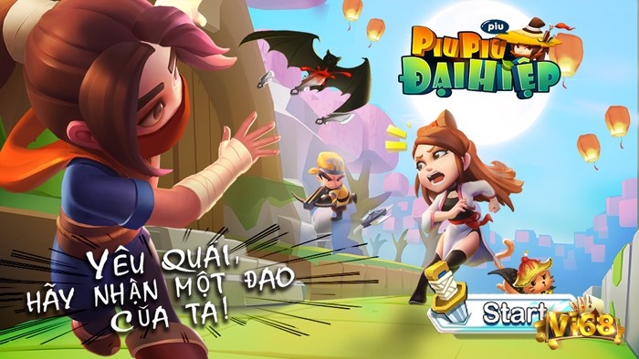 Nhân vật và quái vật chibi mang lại tiếng cười sảng khoái