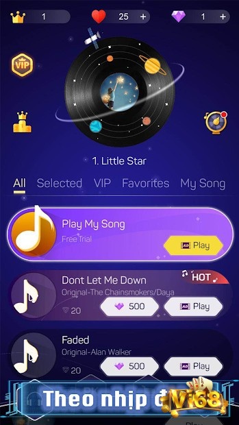 Game Dot n Beat có lối chơi xoay quanh việc điều khiển một chấm sáng nhỏ và hoàn thành các bản nhạc theo yêu cầu