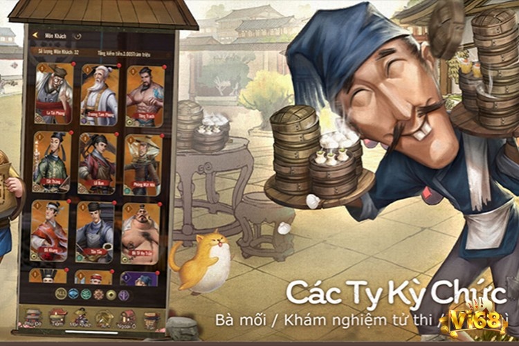 Tuyển dụng hiền tài, quản lý tinh tế để doanh nghiệp phồn thịnh là những nhiệm vụ quan trọng trong game