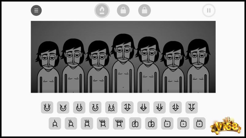 Các nhân vật trong game theo phong cách hoạt hình biểu tượng cho từng ngữ âm riêng