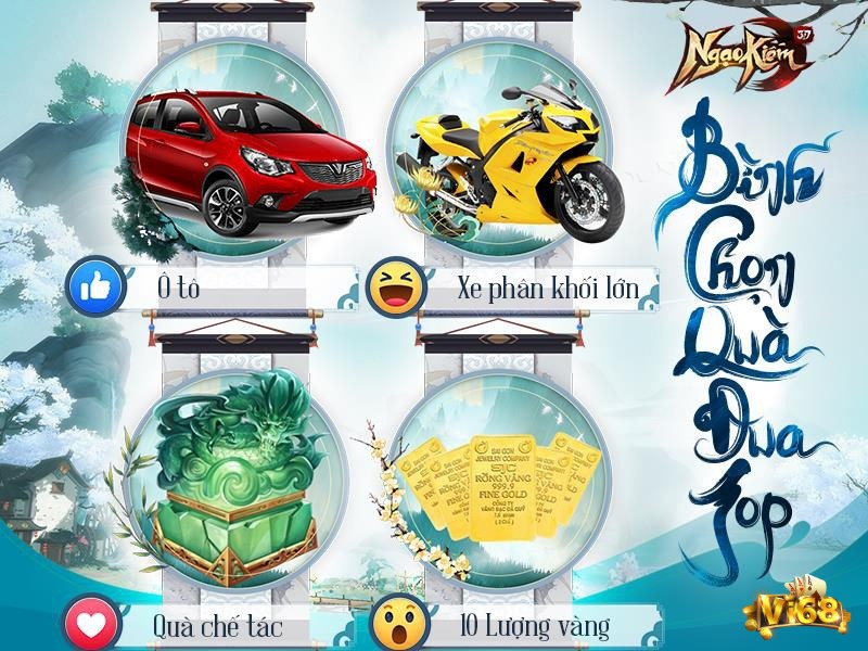 Sự kiện siêu khủng, quà tặng hấp dẫn