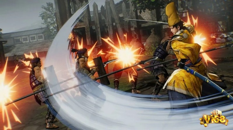 Đồ họa SAMURAI WARRIORS 5 cel-shaded sống động