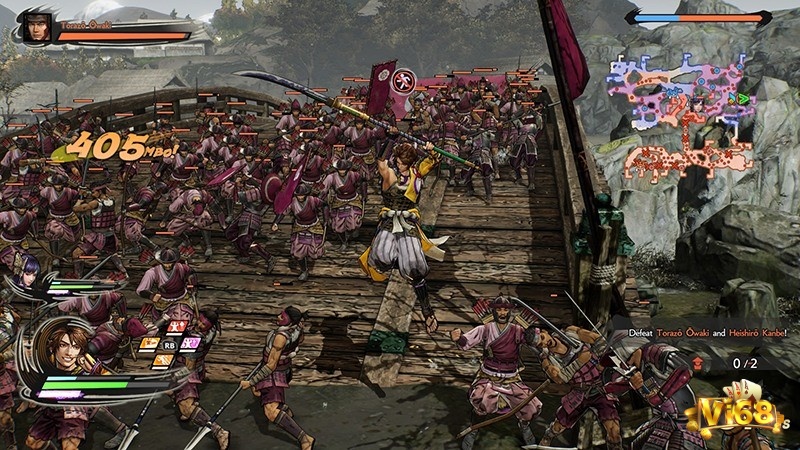 Samurai Warriors 5 cho bạn chặt phá kẻ địch thoải mái