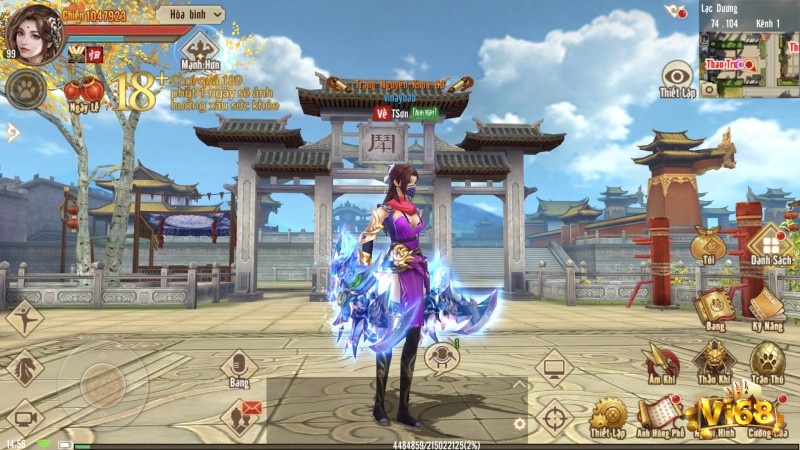 Game Tân Thiên Long Mobile tái hiện thế giới kiếm hiệp Kim Dung sống động