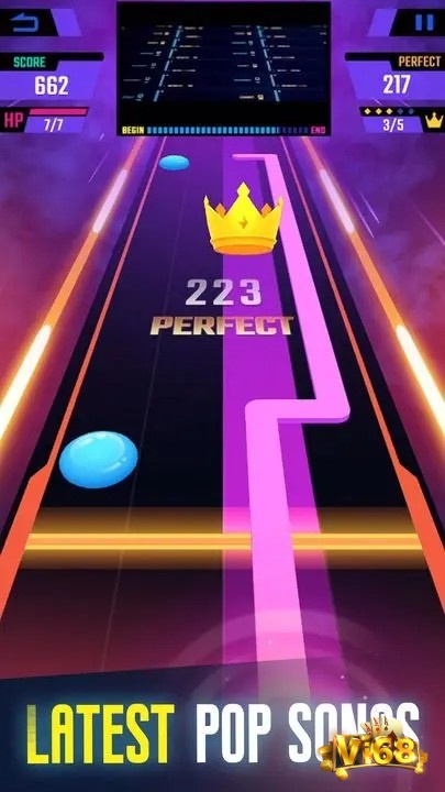 Tap Tap Music nổi bật bởi tương tác game sống động và lối chơi lôi cuốn