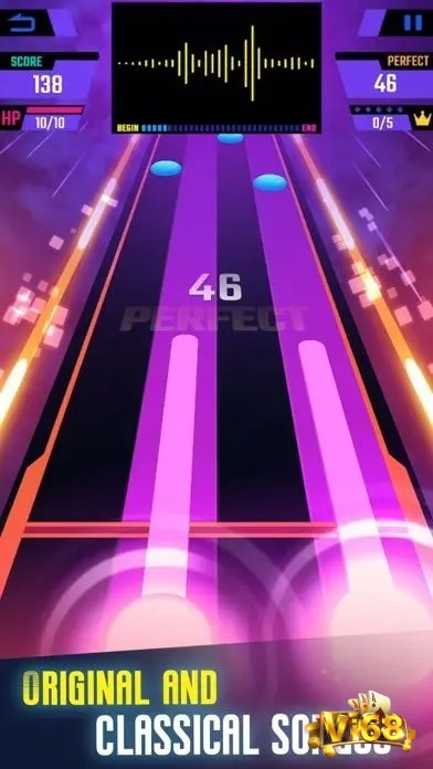 Nhiệm vụ chính của bạn trong Tap Tap Music là hoàn thành các bản nhịp điệu chính xác nhất