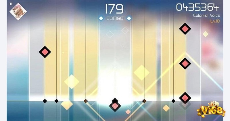 Game Voez có lối chơi âm nhạc thuộc thể loại rhythm nhẹ nhàng và hấp dẫn