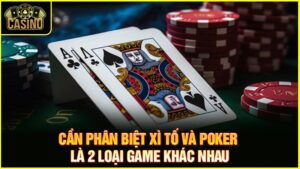 Phân biệt xì tố và poker: Hướng dẫn chi tiết cho người mới