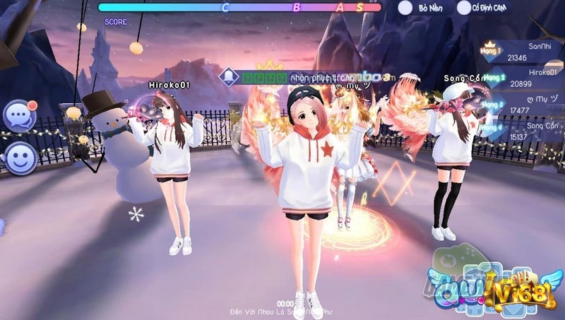 Game Au iDol SohaGame có lối chơi âm nhạc vui nhộn giống Audition
