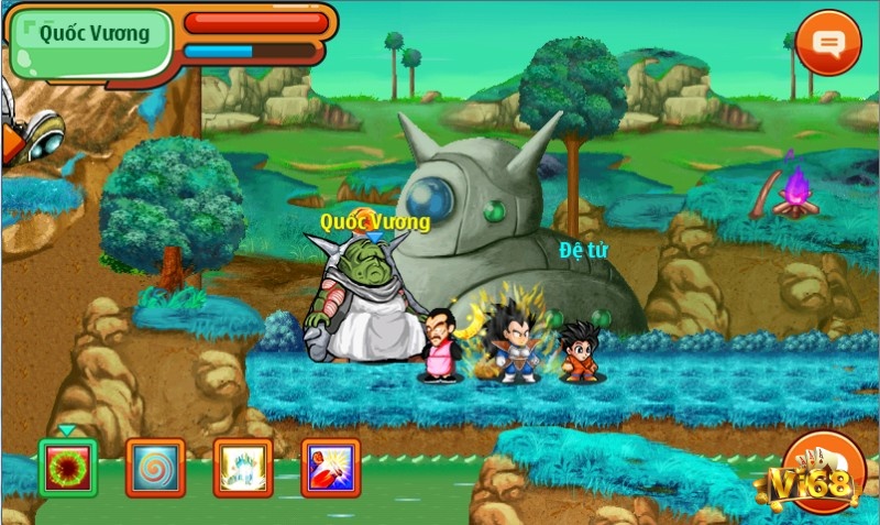 Game Chú Bé Rồng Online cung cấp hệ thống kỹ năng phong phú với hàng trăm chiêu thức khác nhau