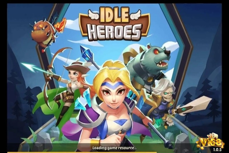 Game Idle Heroes là game nhập vai kết hợp chiến thuật