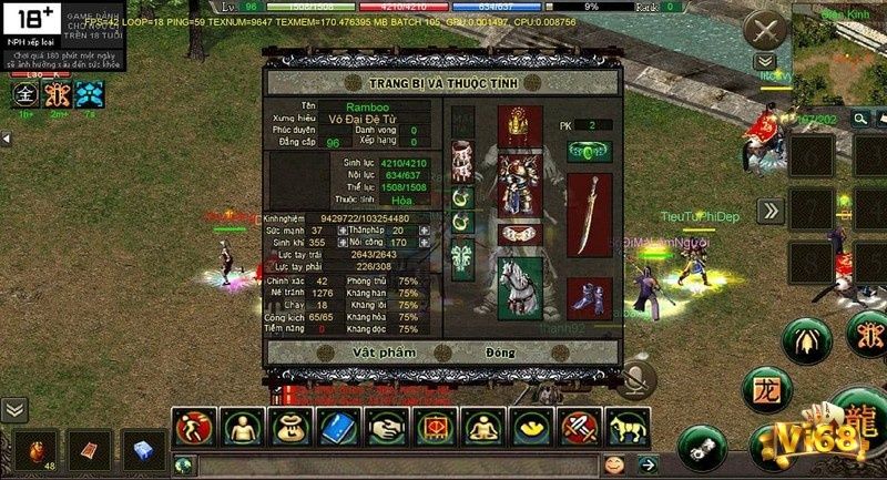 Bang hội là một trong những tính năng cốt lõi của Game JX1 EfunVN Mobile