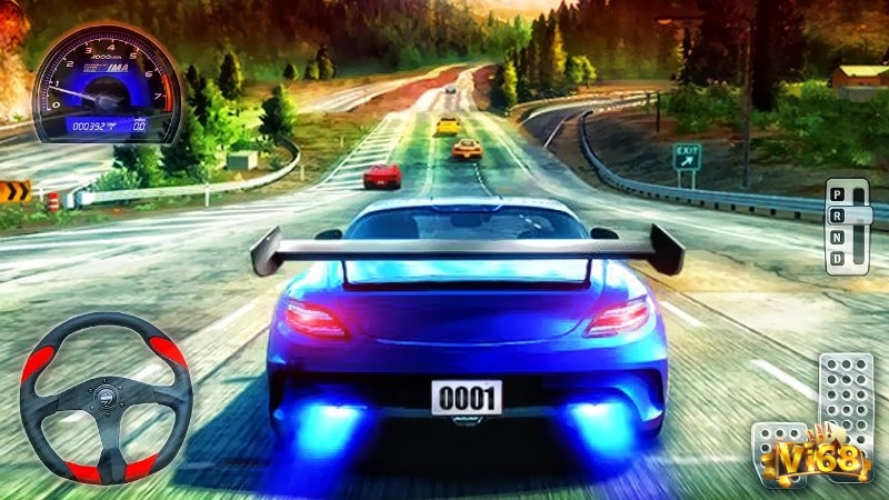 Đường đua trong Street Racing 3D thay đổi liên tục không lặp lại