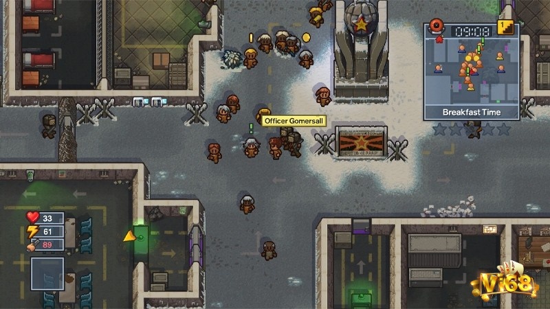 The Escapists 2 phân biệt rõ tù nhân và cai ngục qua trang phục