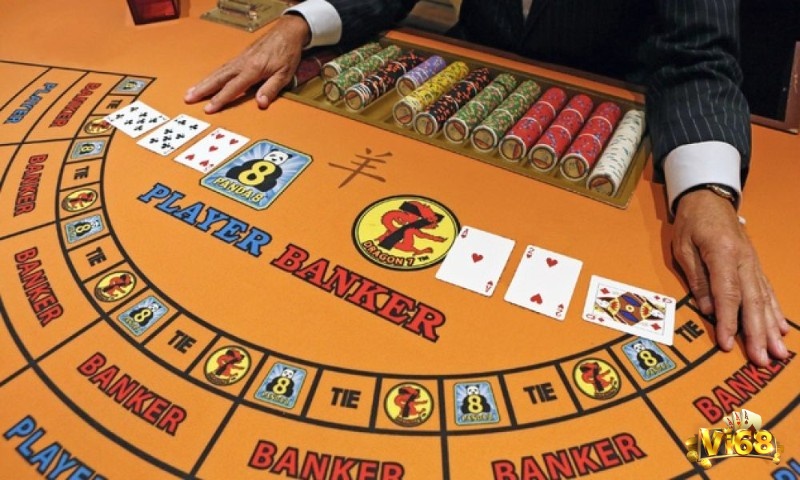 Mức điểm nhà cái và người chơi được quyền rút thêm lá thứ 3 theo luật baccarat