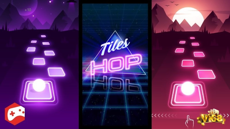 Game Tiles Hop – EDM Rush có đồ họa 3D sống động và đẹp mắt