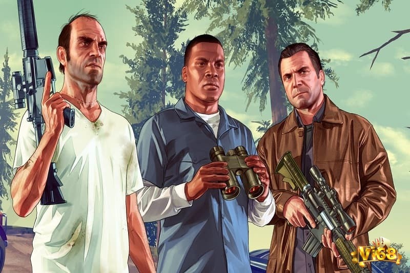 Ba nhân vật trong GTA 5 đại diện cho ba góc tối khác nhau