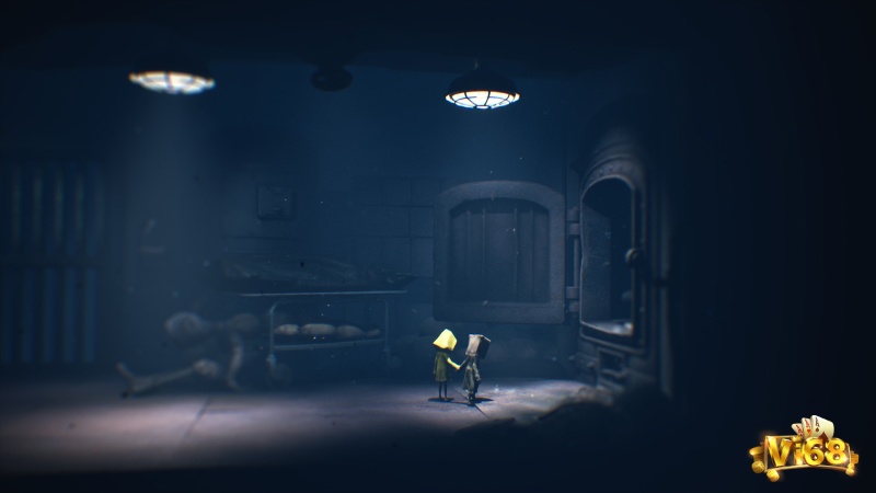 Little Nightmares 2 như một bộ phim của Tim Burton với tông màu trầm, góc quay độc đáo