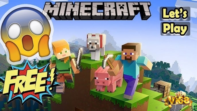Game Minecraft là game sandbox sáng tạo với thế giới mở làm từ các khối vuông
