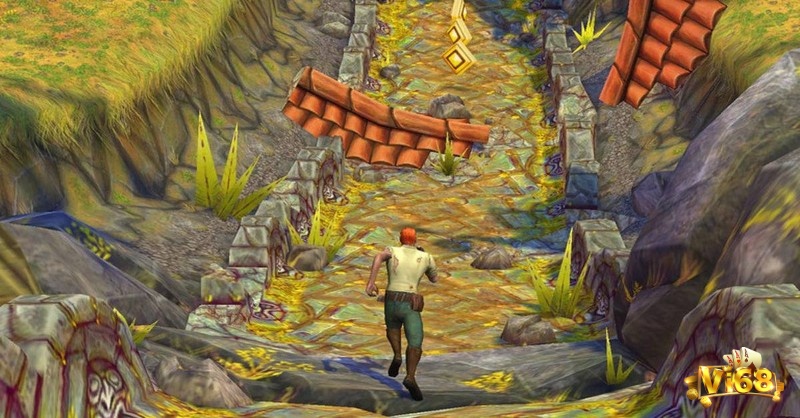 Temple Run nổi bật với đồ họa phiêu lưu và chuyển động mượt mà