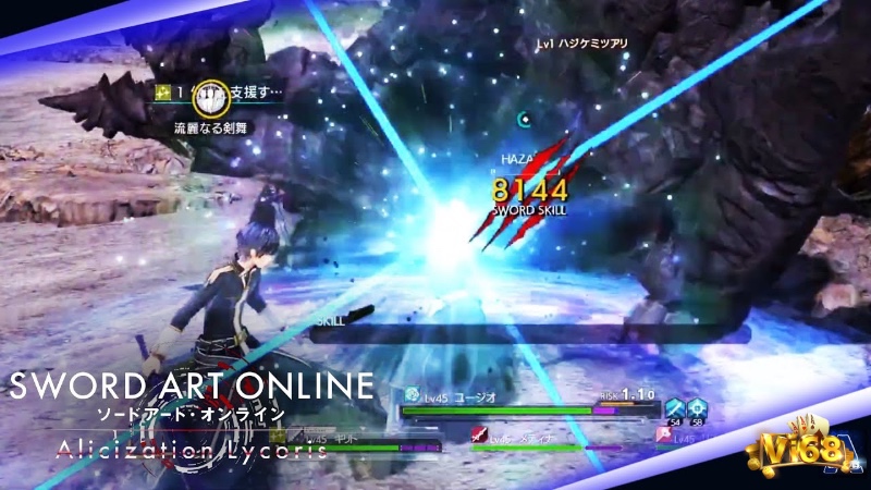 Giao diện chiến đấu và đồ họa ấn tượng của Alicization Lycoris, mô phỏng thế giới Underworld rộng lớn.