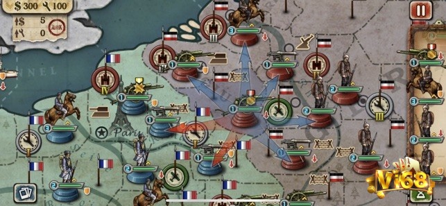 European War 3 kết hợp giữa phát triển kinh tế và chinh phục quân sự