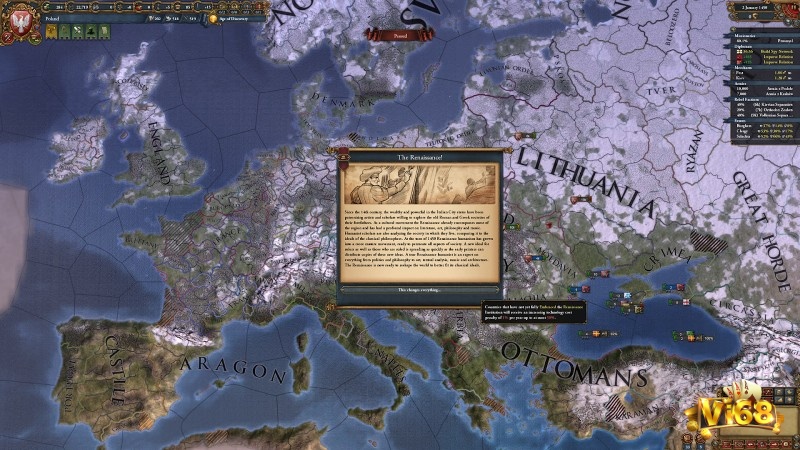 Europa Universalis – Trải nghiệm lịch sử toàn cầu qua lăng kính chiến lược