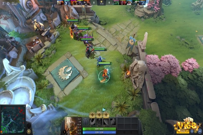 Cơ chế bản đồ 3 lane, farm lính và phá nhà chính – yếu tố cốt lõi làm nên dòng game game MOBA trên PC