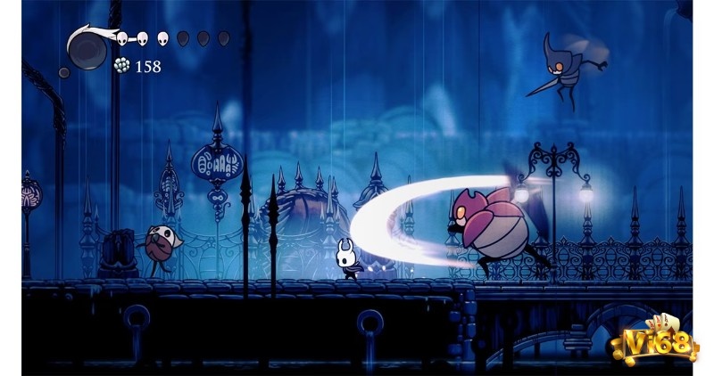 Hollow Knight gây ấn tượng với thế giới ngầm bí ẩn và cơ chế chiến đấu thử thách