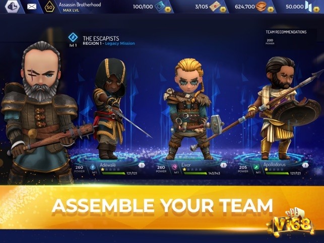 Assassin’s Creed Rebellion thích hợp cho game thủ muốn trải nghiệm Assassin’s Creed theo phong cách mới