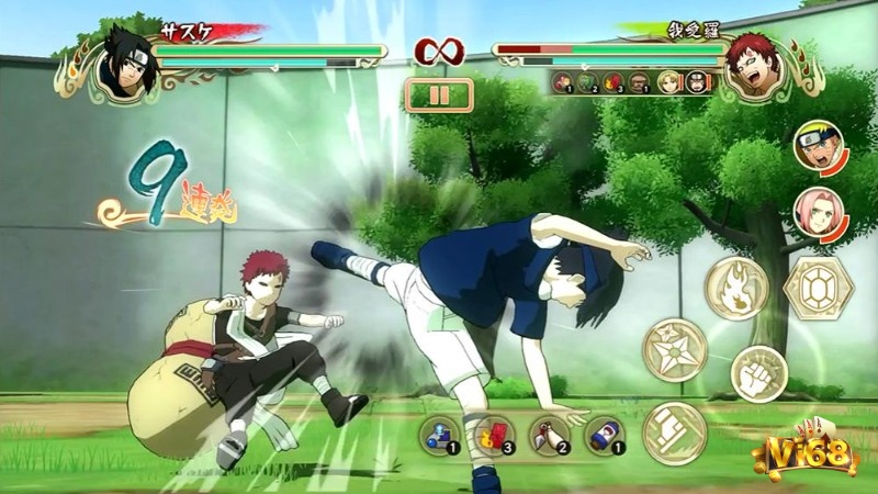Điểm đặc sắc là Naruto game dám tạo ra kịch bản mới lạ