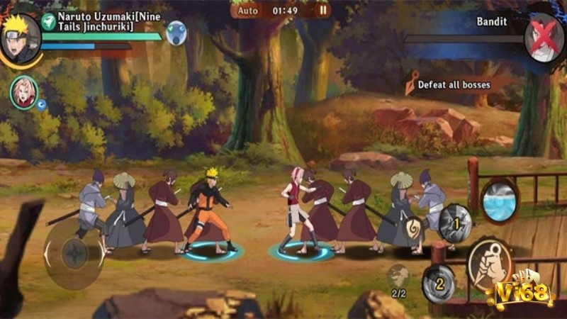 Naruto Shippuden - Shadow Fight tái hiện trận chiến kịch tính cùng hiệu ứng bắt mắt